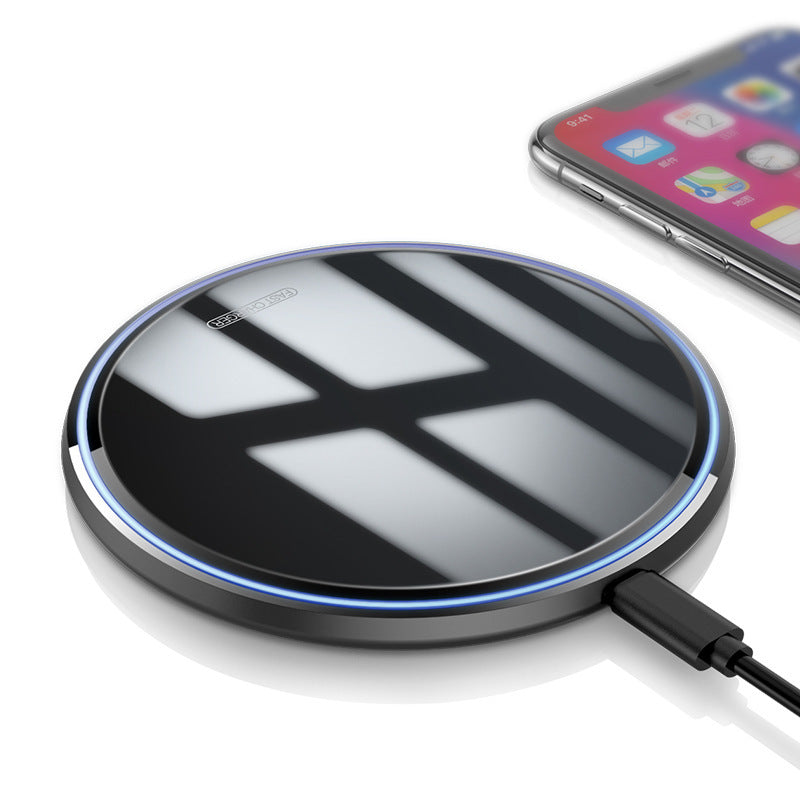Cross-Border 10W Mirror Wireless Charger Fast Charge - Fullshopping