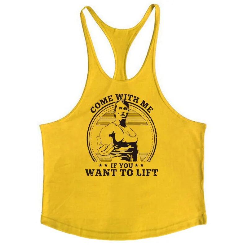 Bodybuilding Stringer Tank Top for Men - fullshopping