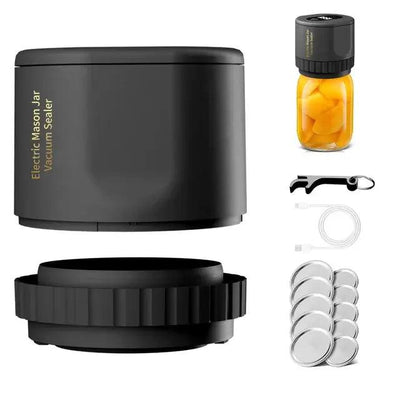 Electric Mason Jar Vacuum Sealer - fullshopping