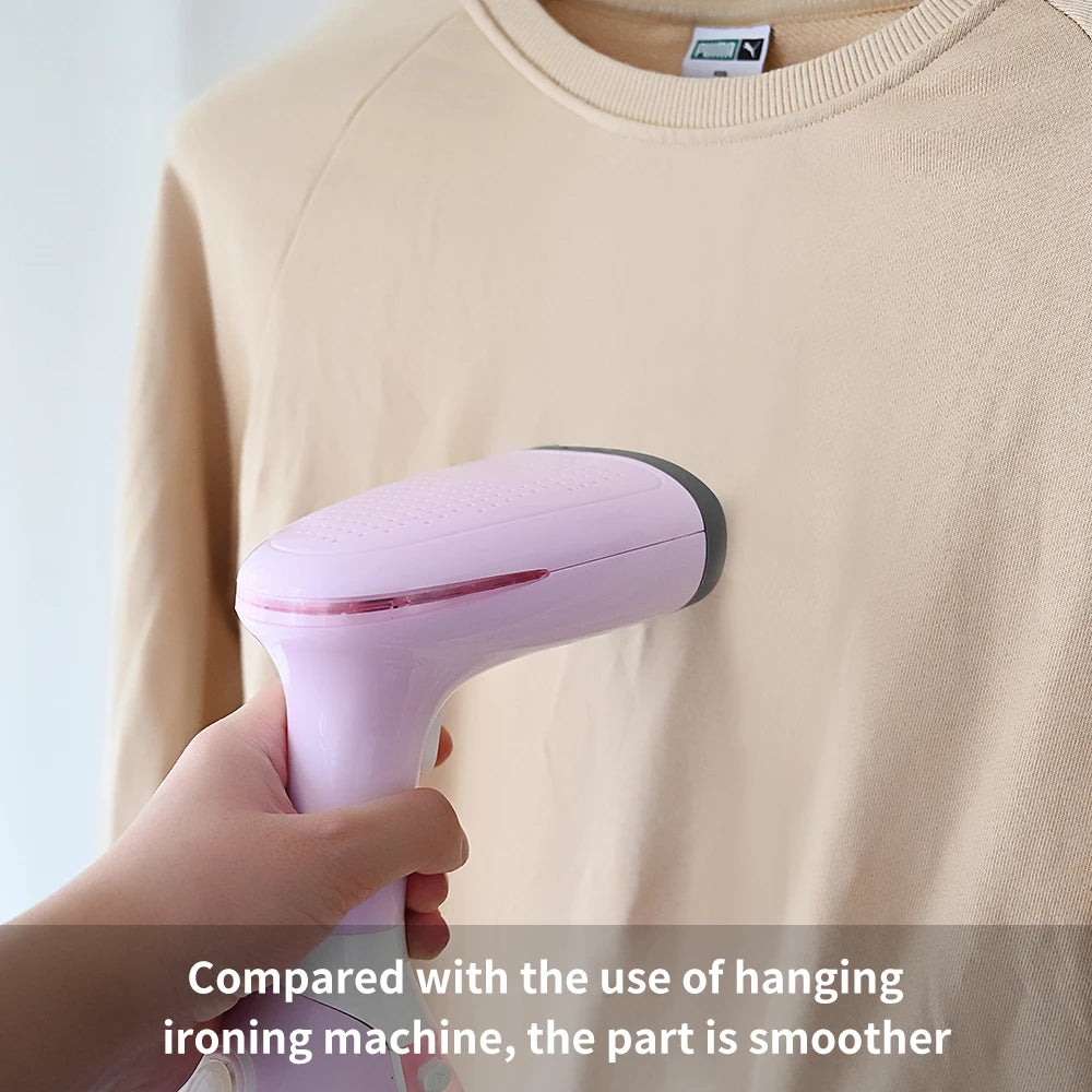saengQ Handheld Garment Steamer 1500W Electric Household Fabric Steam Iron 280ml Portable Vertical Fast-Heat For Clothes Ironing - Fullshopping
