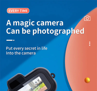Compact 1080p HD Retro Mini Camera - Perfect Pocket-Sized Gift for Any Occasion! - Fullshopping