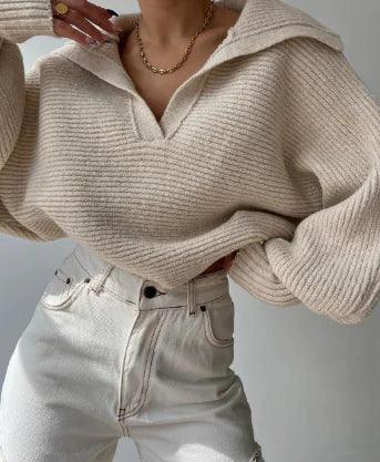 Turtleneck Zipper Sweater - fullshopping