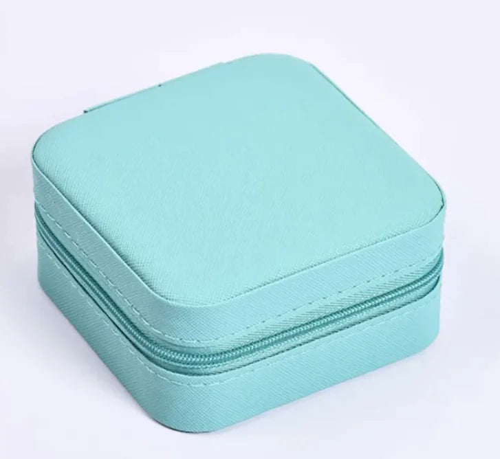 Compact PU Leather Jewelry Organizer - Fullshopping