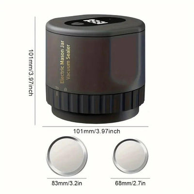 Electric Mason Jar Vacuum Sealer - fullshopping