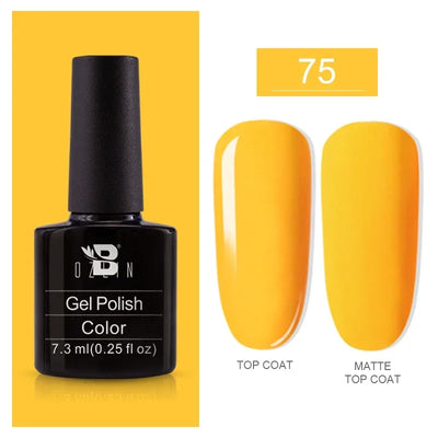 BOZLIN 15ML Super Top Coat  Function Gel No Wipe Matte Top Gel Transparent Soak Off  UV LED Nail Art Manicure Gel Varnish Primer