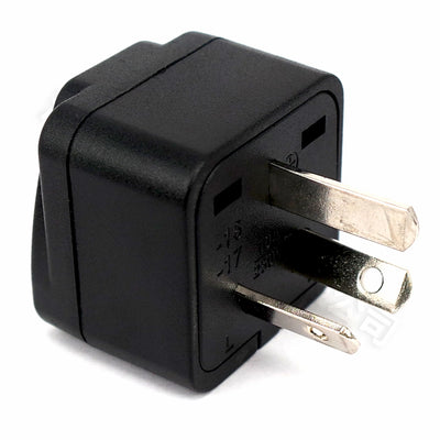 Universal Australian/China/New Zealand Travel Adapter,IEC Type I Plug US/EU/UK/Swiss/Italy/Japan To AU 3 Pin Power Converter 10A - Fullshopping