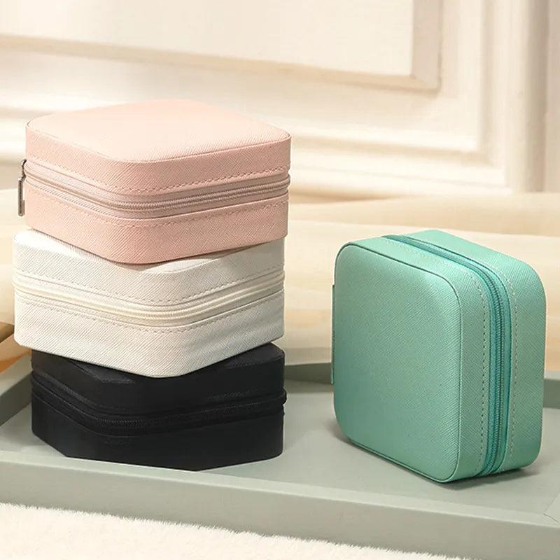 Portable Mini Jewelry Storage Box - fullshopping