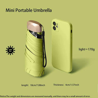 Outdoor Mini Sun Umbrella UV Protection - fullshopping
