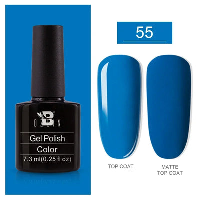 BOZLIN 15ML Super Top Coat  Function Gel No Wipe Matte Top Gel Transparent Soak Off  UV LED Nail Art Manicure Gel Varnish Primer