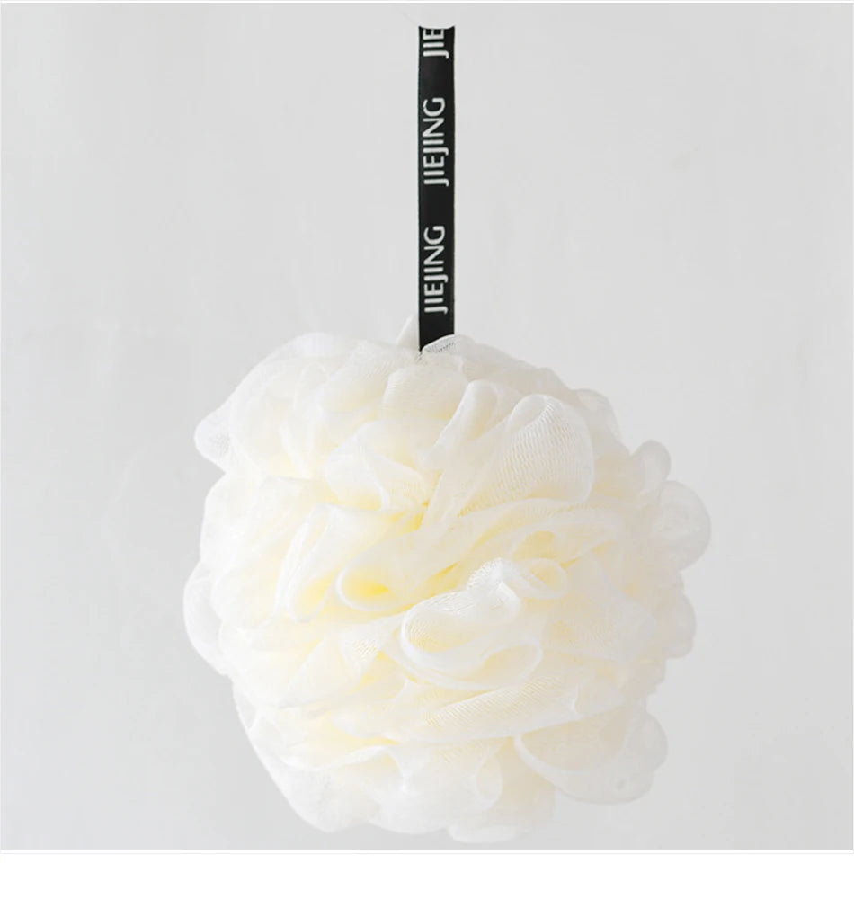 Soft Mesh Bath Sponge Balls Body Cleaner Exfoliating Scrubbers Bath Ball Nylon Cleaning Brushes Shower Puff High-End Bath Flower - Fullshopping