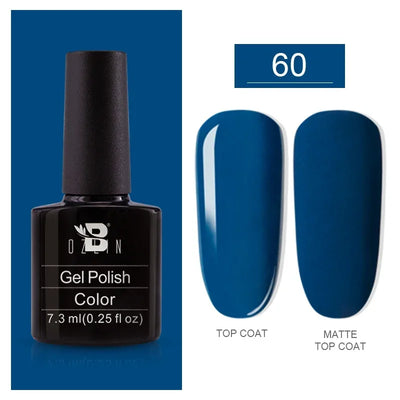 BOZLIN 15ML Super Top Coat  Function Gel No Wipe Matte Top Gel Transparent Soak Off  UV LED Nail Art Manicure Gel Varnish Primer