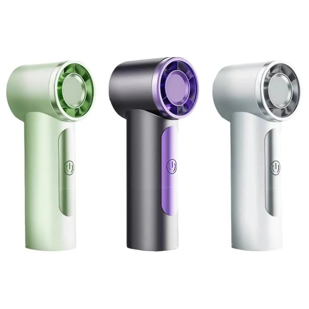 Portable Handheld Fan,4000mAh Rechargeable Turbo Personal Mini Fan,Pocket Design for Concerts, Sports Games, Camping, Travelling - Fullshopping