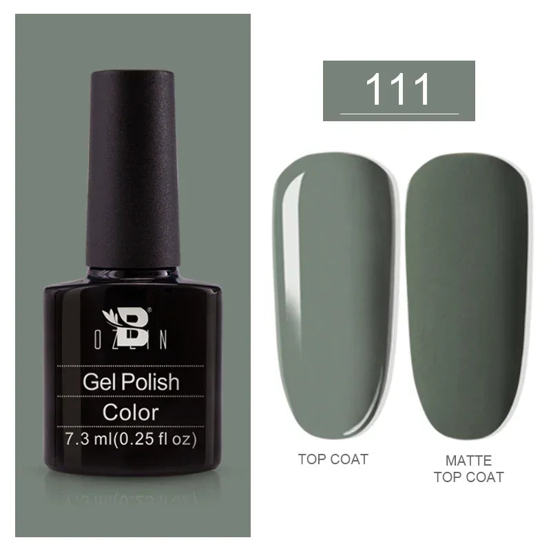BOZLIN 15ML Super Top Coat  Function Gel No Wipe Matte Top Gel Transparent Soak Off  UV LED Nail Art Manicure Gel Varnish Primer
