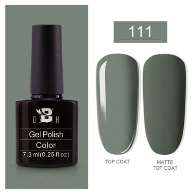 BOZLIN 15ML Super Top Coat  Function Gel No Wipe Matte Top Gel Transparent Soak Off  UV LED Nail Art Manicure Gel Varnish Primer