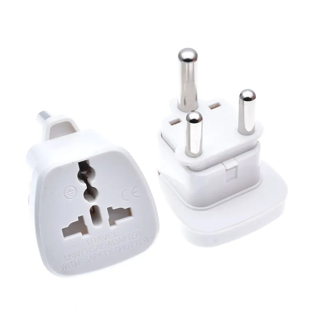Universal to South Africa Plug Adapter 15A 250V UK US AU EU to Type-M Multifunction Travel Converter For Sri Lanka Nepal Lesotho - Fullshopping