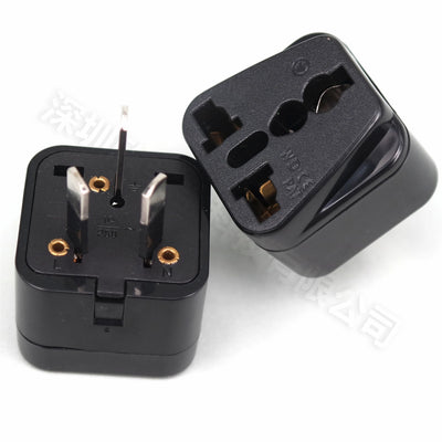 Universal Australian/China/New Zealand Travel Adapter,IEC Type I Plug US/EU/UK/Swiss/Italy/Japan To AU 3 Pin Power Converter 10A - Fullshopping