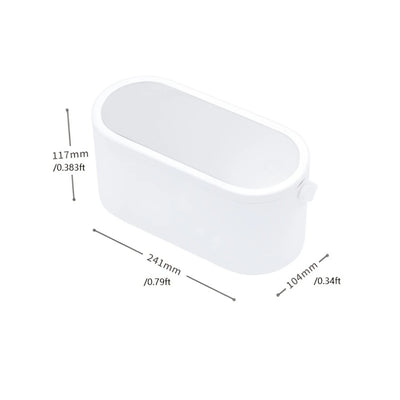Cosmetic Storage Box, Cosmetic Bag, Makeup Bag, Portable Toiletry Case, Travel Cosmetic Case With Mirror And LED Lights; Great G