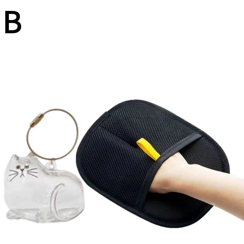 1/2/3PCS Pet Hair Remover Glove Static Dedusting Clean Brush Dog Cat Grooming Gloves Removing Pet Hair From Sofa Carpet Clothes - Fullshopping