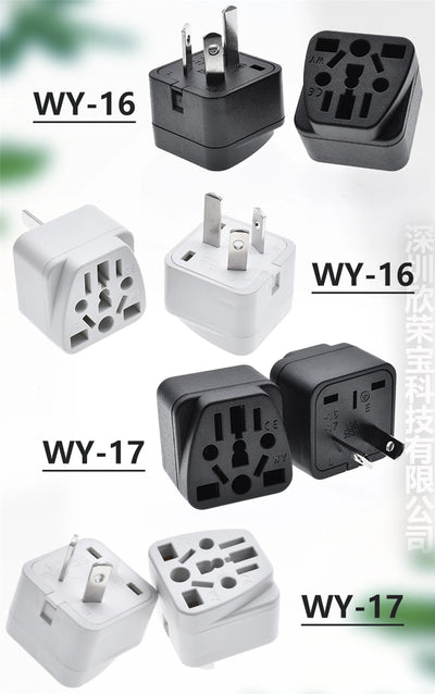 Universal Australian/China/New Zealand Travel Adapter,IEC Type I Plug US/EU/UK/Swiss/Italy/Japan To AU 3 Pin Power Converter 10A - Fullshopping