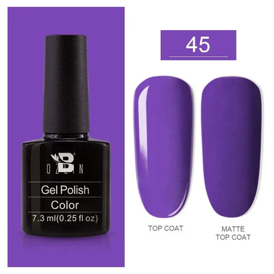 BOZLIN 15ML Super Top Coat  Function Gel No Wipe Matte Top Gel Transparent Soak Off  UV LED Nail Art Manicure Gel Varnish Primer
