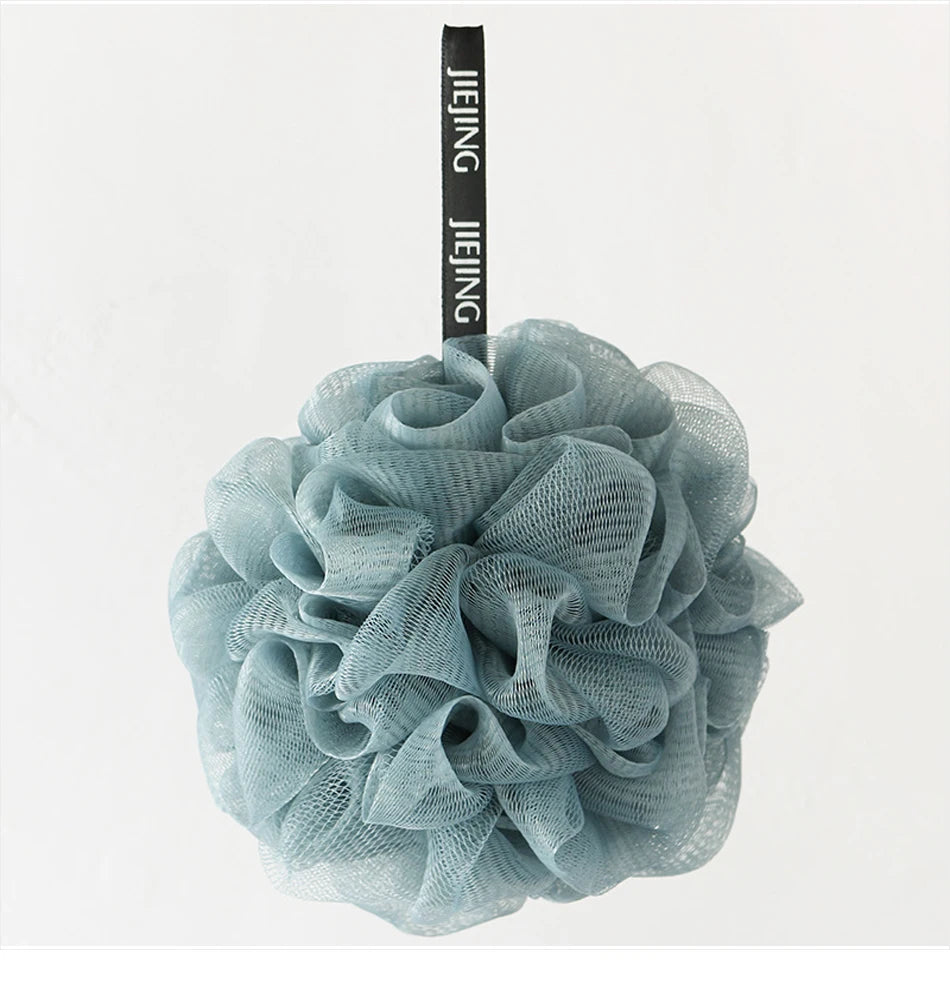Soft Mesh Bath Sponge Balls Body Cleaner Exfoliating Scrubbers Bath Ball Nylon Cleaning Brushes Shower Puff High-End Bath Flower - Fullshopping