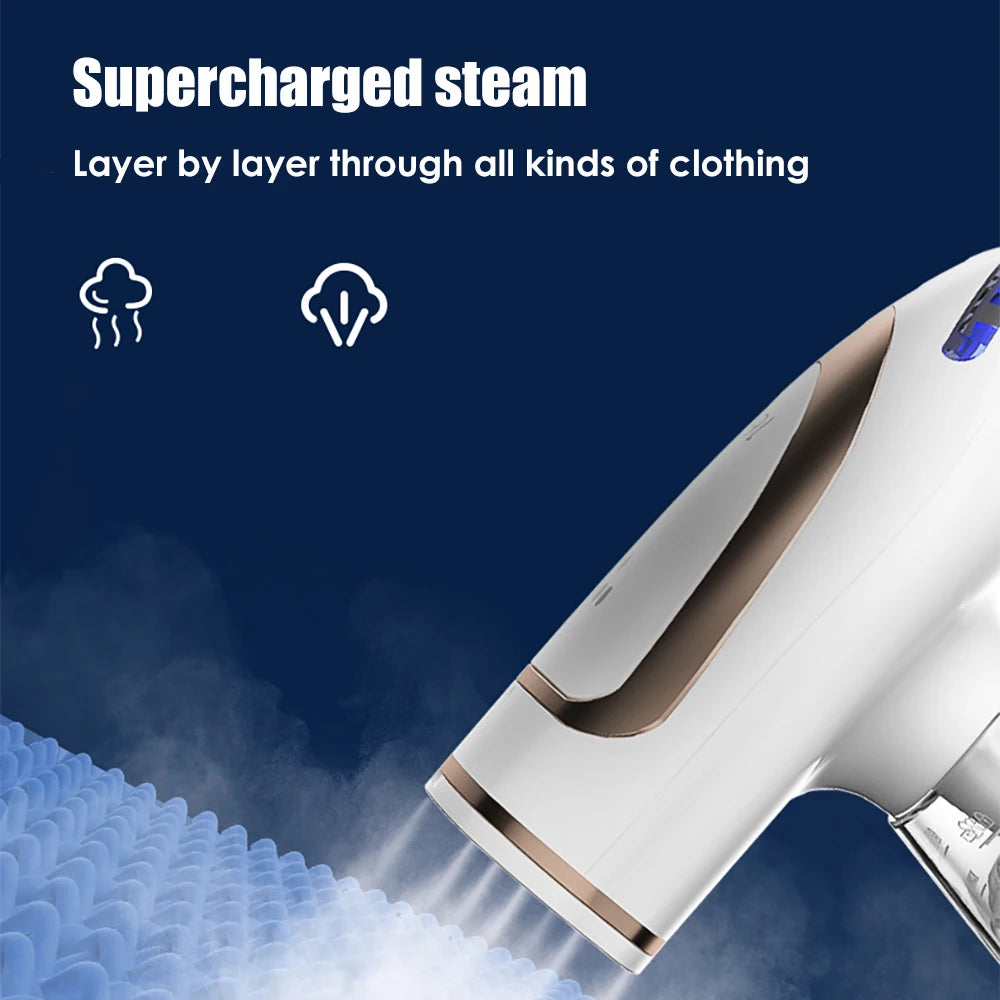 Steam Iron Garment Steamer Handheld Steamer 1600W Travel Vertical Mini Portable High Quality Home Travelling For Clothes Ironing - Fullshopping