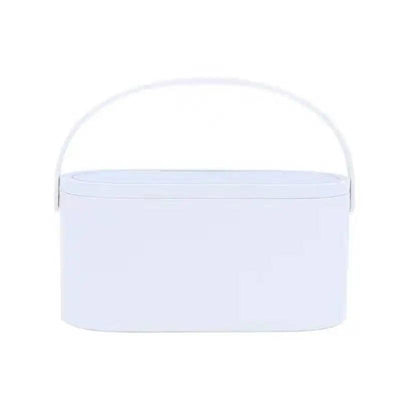 Makeup Organizer Box with LED Light Mirror - fullshopping