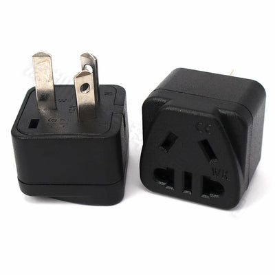 Universal Australian/China/New Zealand Travel Adapter,IEC Type I Plug US/EU/UK/Swiss/Italy/Japan To AU 3 Pin Power Converter 10A - Fullshopping