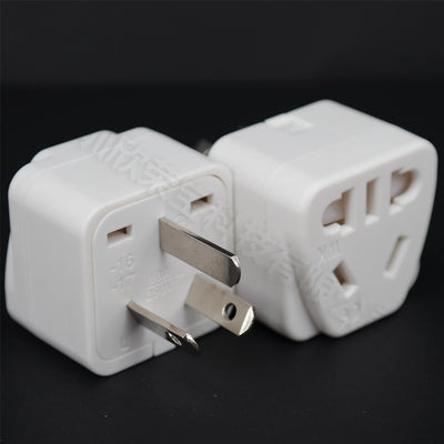 Universal Australian/China/New Zealand Travel Adapter,IEC Type I Plug US/EU/UK/Swiss/Italy/Japan To AU 3 Pin Power Converter 10A - Fullshopping