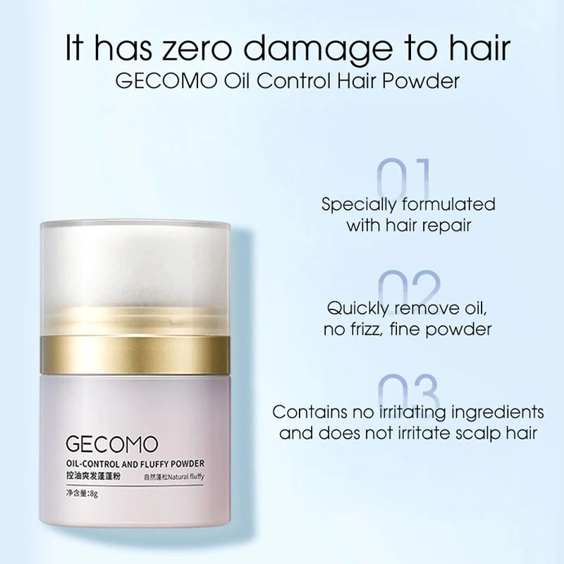 Fluffy powder, lazy bangs, greasy hair, no washing, no harm, fluffy light dry hair, spray powder - Fullshopping