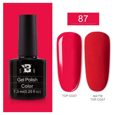 BOZLIN 15ML Super Top Coat  Function Gel No Wipe Matte Top Gel Transparent Soak Off  UV LED Nail Art Manicure Gel Varnish Primer
