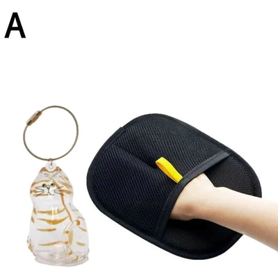1/2/3PCS Pet Hair Remover Glove Static Dedusting Clean Brush Dog Cat Grooming Gloves Removing Pet Hair From Sofa Carpet Clothes - Fullshopping