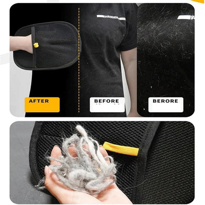 1/2/3PCS Pet Hair Remover Glove Static Dedusting Clean Brush Dog Cat Grooming Gloves Removing Pet Hair From Sofa Carpet Clothes - Fullshopping