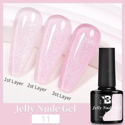 BOZLIN 15ML Super Top Coat  Function Gel No Wipe Matte Top Gel Transparent Soak Off  UV LED Nail Art Manicure Gel Varnish Primer