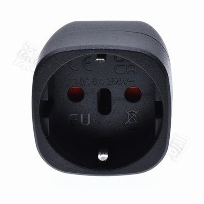 Universal Australian/China/New Zealand Travel Adapter,IEC Type I Plug US/EU/UK/Swiss/Italy/Japan To AU 3 Pin Power Converter 10A - Fullshopping