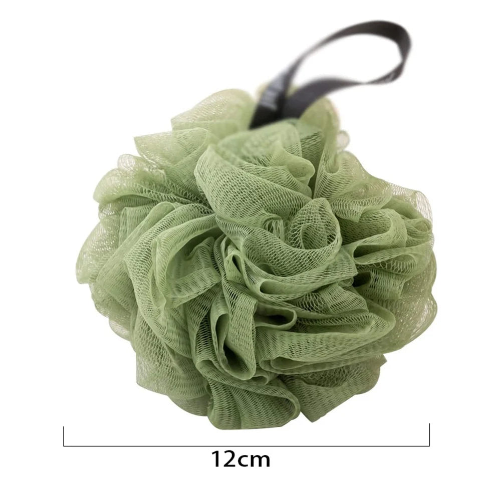 Soft Mesh Bath Sponge Balls Body Cleaner Exfoliating Scrubbers Bath Ball Nylon Cleaning Brushes Shower Puff High-End Bath Flower - Fullshopping