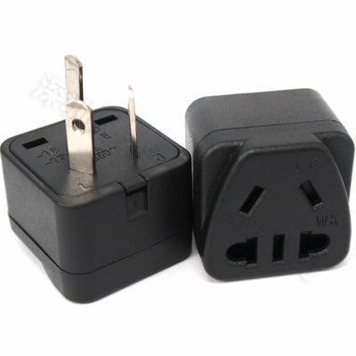 Universal Australian/China/New Zealand Travel Adapter,IEC Type I Plug US/EU/UK/Swiss/Italy/Japan To AU 3 Pin Power Converter 10A - Fullshopping