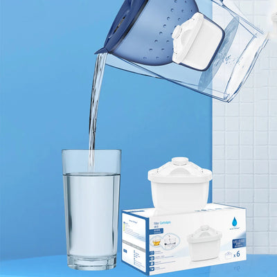 1-10PCS Water Filter Jug Cartridges For Brita Maxtra Water Filters Cartridge Purify Kettle Activate Carbon Water Filter - Fullshopping