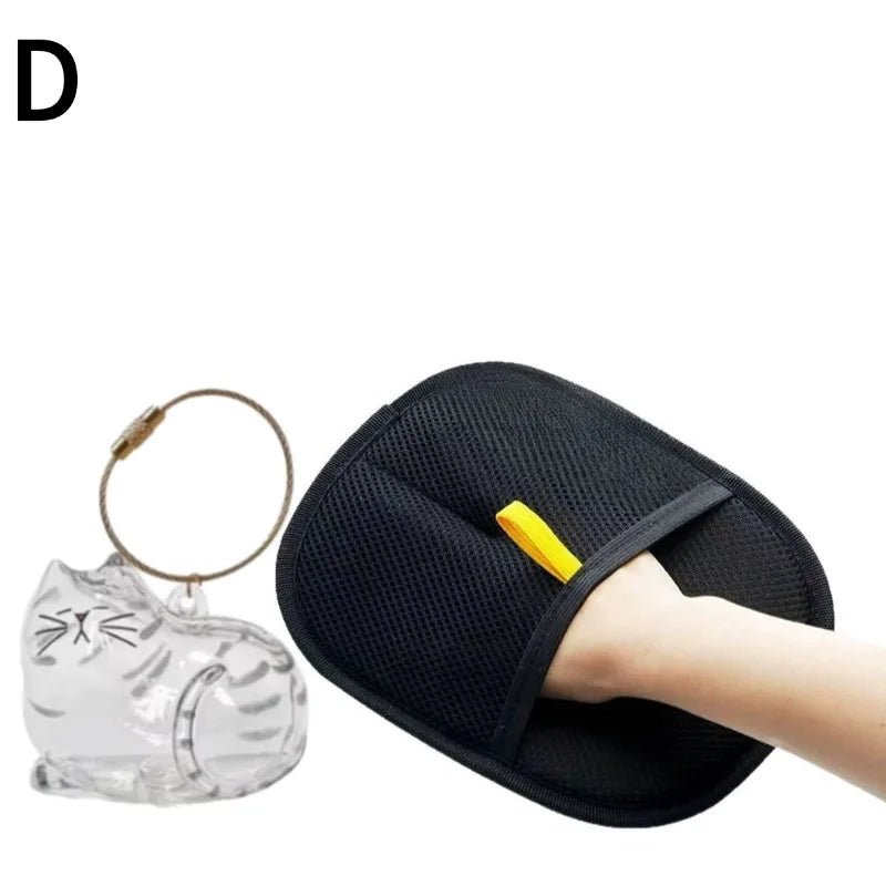 1/2/3PCS Pet Hair Remover Glove Static Dedusting Clean Brush Dog Cat Grooming Gloves Removing Pet Hair From Sofa Carpet Clothes - Fullshopping