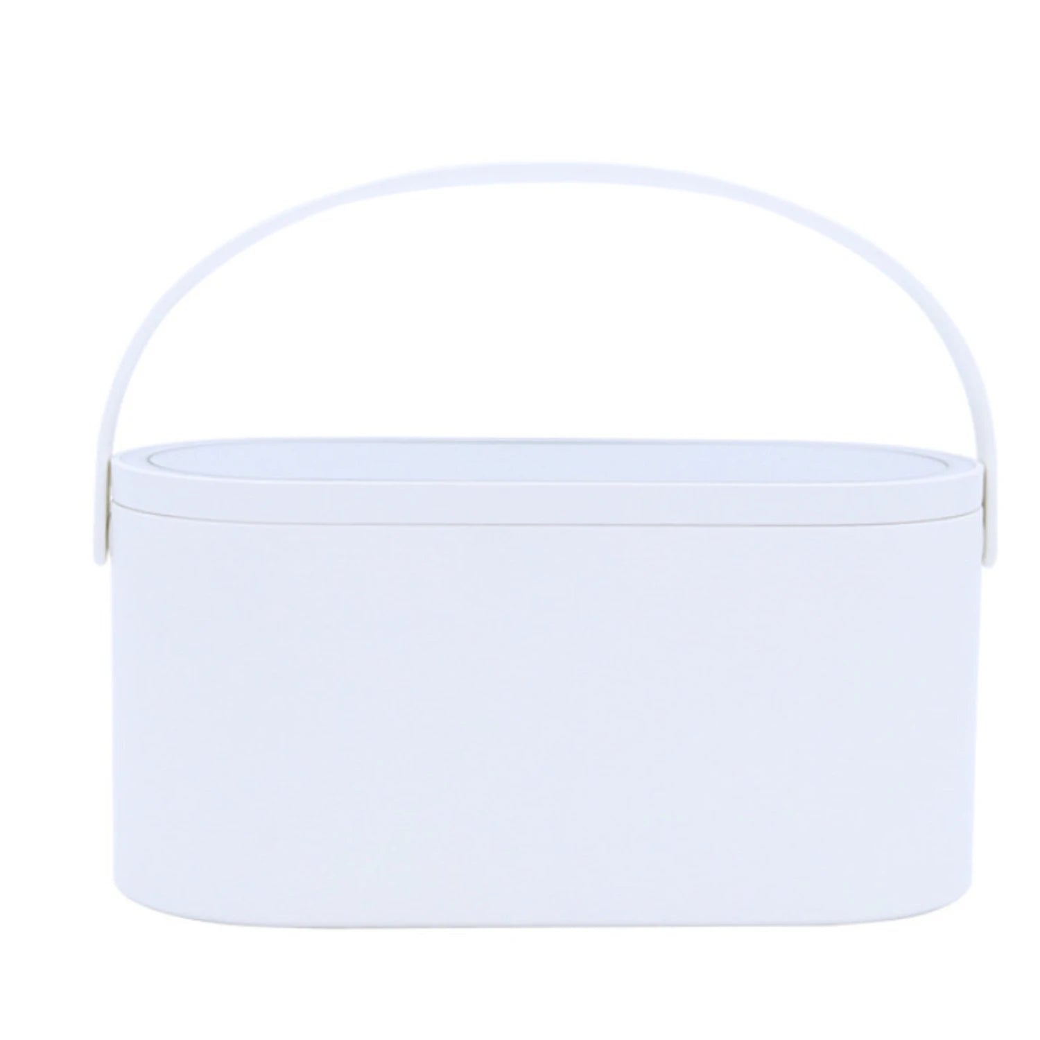 Cosmetic Storage Box, Cosmetic Bag, Makeup Bag, Portable Toiletry Case, Travel Cosmetic Case With Mirror And LED Lights; Great G - Fullshopping