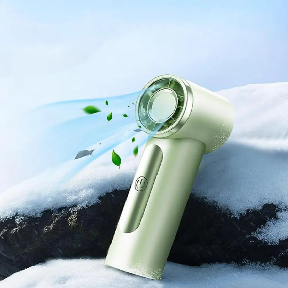 Portable Handheld Fan,4000mAh Rechargeable Turbo Personal Mini Fan,Pocket Design for Concerts, Sports Games, Camping, Travelling - Fullshopping