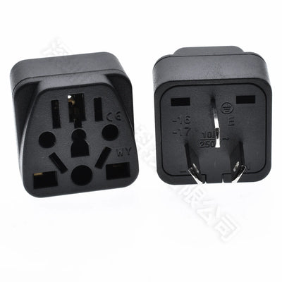 Universal Australian/China/New Zealand Travel Adapter,IEC Type I Plug US/EU/UK/Swiss/Italy/Japan To AU 3 Pin Power Converter 10A - Fullshopping