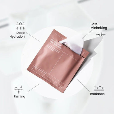 20/10/5PCs Bio Collagen Face Mask Shrink Pores Deep Hydrating Overnight Mask Moisturizing Refreshing Brightening Face Skin Care - Fullshopping