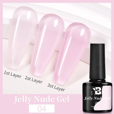 BOZLIN 15ML Super Top Coat  Function Gel No Wipe Matte Top Gel Transparent Soak Off  UV LED Nail Art Manicure Gel Varnish Primer