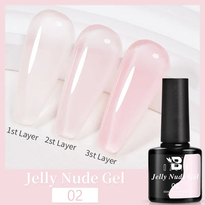 BOZLIN 15ML Super Top Coat  Function Gel No Wipe Matte Top Gel Transparent Soak Off  UV LED Nail Art Manicure Gel Varnish Primer