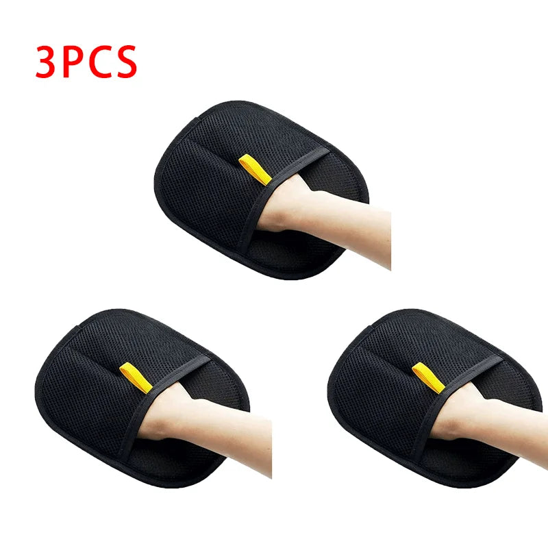 1/2/3PCS Pet Hair Remover Glove Static Dedusting Clean Brush Dog Cat Grooming Gloves Removing Pet Hair From Sofa Carpet Clothes - Fullshopping