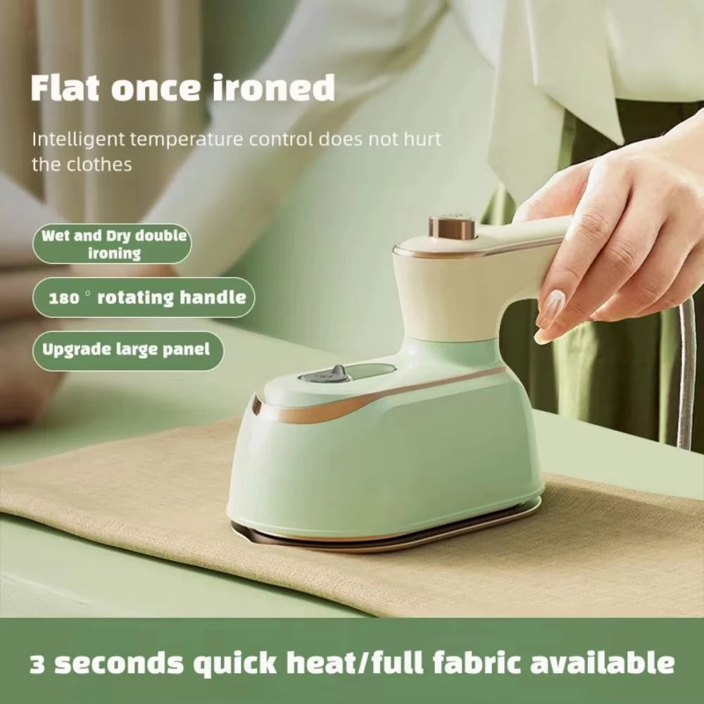 Handheld Steam Iron Portable Mini Dormitory Home Hanging Iron Foldable For Easy Travel Quick Dressing And Ironing Of Clothes - Fullshopping