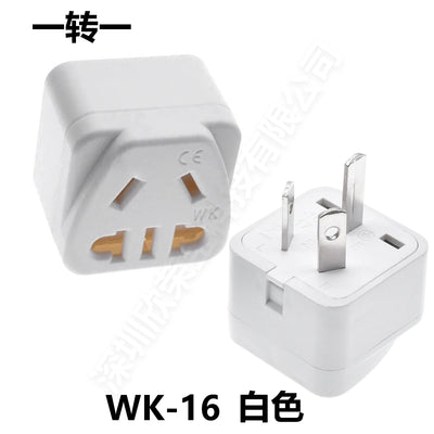 Universal Australian/China/New Zealand Travel Adapter,IEC Type I Plug US/EU/UK/Swiss/Italy/Japan To AU 3 Pin Power Converter 10A - Fullshopping