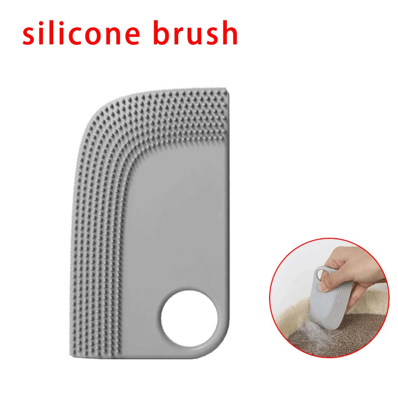 1/2/3PCS Pet Hair Remover Glove Static Dedusting Clean Brush Dog Cat Grooming Gloves Removing Pet Hair From Sofa Carpet Clothes - Fullshopping