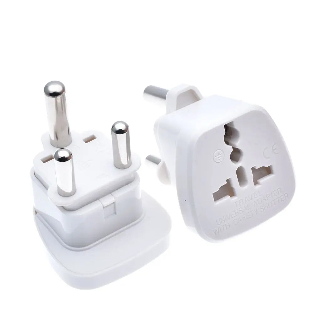 Universal to South Africa Plug Adapter 15A 250V UK US AU EU to Type-M Multifunction Travel Converter For Sri Lanka Nepal Lesotho - Fullshopping